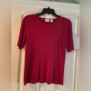 Short sleeve dress shirt Medium CC Hughes